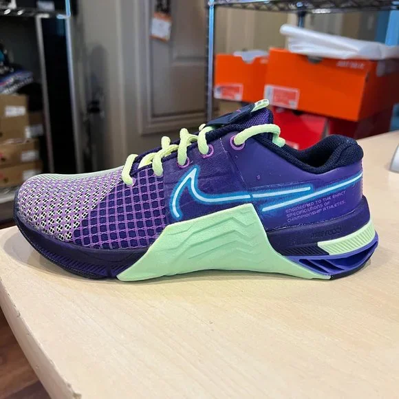 Nike Women's Metcom AMP Training Shoes Size 6 $140 DV1168-500 Deep purple - Picture 6 of 10
